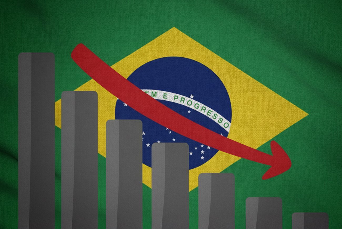 Brasil deixa o Top 10 das maiores economias e cai para a 11ª posição