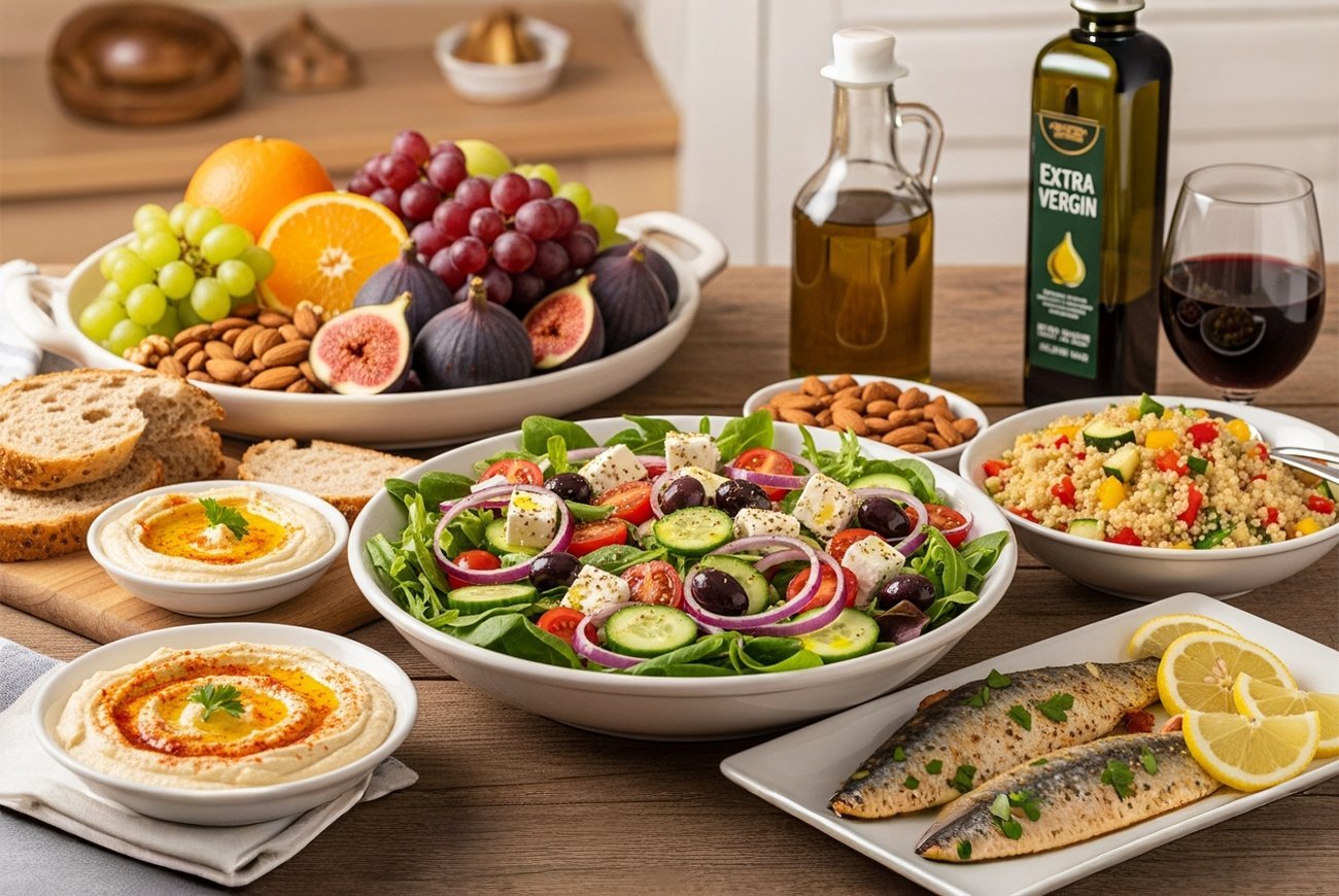 Dieta Mediterrânea: como adaptar esse padrão alimentar com ingredientes brasileiros