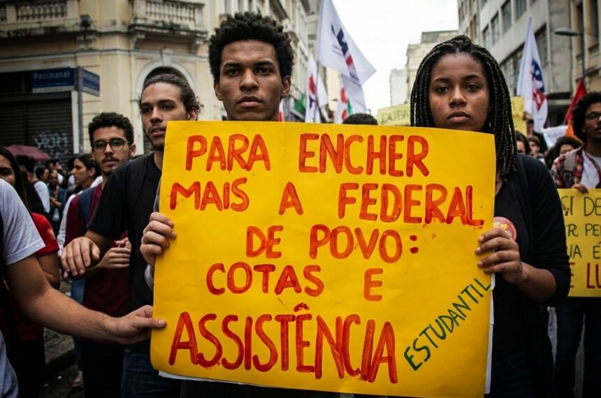 As cotas raciais consideram a identidade étnico-racial como forma de reparar o racismo estrutural.