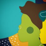 Imagem de cidade com prédios e pessoas representando diversidade social e desenvolvimento urbano sustentável