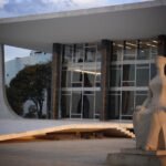 Plenário do Supremo Tribunal Federal durante julgamento sobre compra de terras por empresas com controle estrangeiro