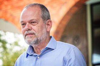 Tite Campanella, prefeito de São Caetano do Sul, após ser expulso do Partido Liberal