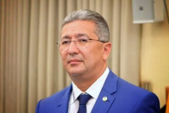 Plenário do Tribunal Superior Eleitoral durante sessão de julgamento do caso do governador de Roraima