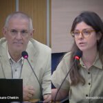 Secretário Mauro Chekin durante audiência pública na Câmara de São Caetano do Sul